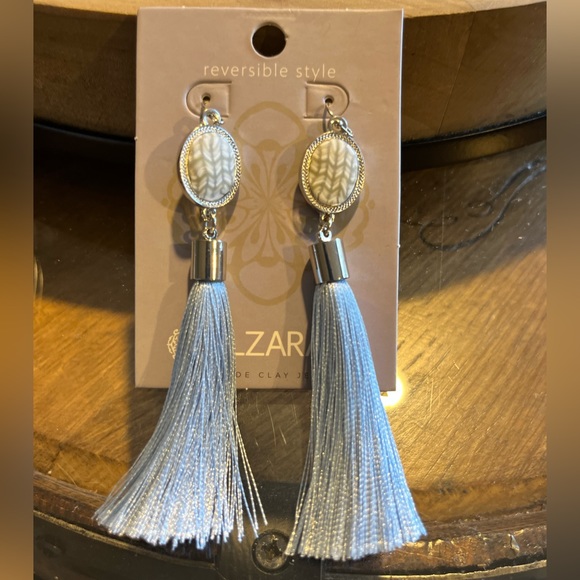 Women's Reversible Earrings - NWT Jilzarah Handmade Clay Jewelry- Gorgeous on! - Picture 2 of 7